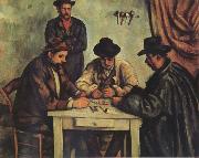 Paul Cezanne Les Foueurs de Cartes oil painting artist